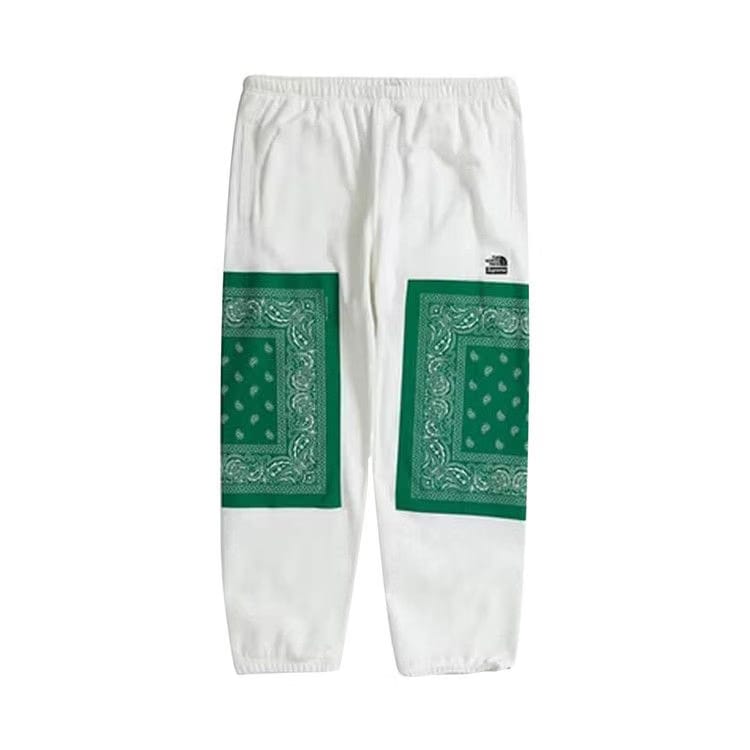 Supreme x The North Face Bandana Sweatpant White