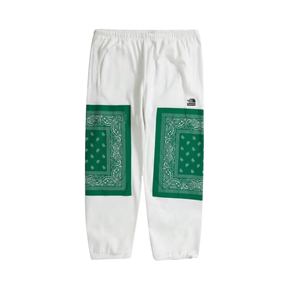Supreme x The North Face Bandana Sweatpant White