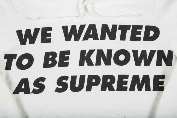 Supreme Known As Hoodie White