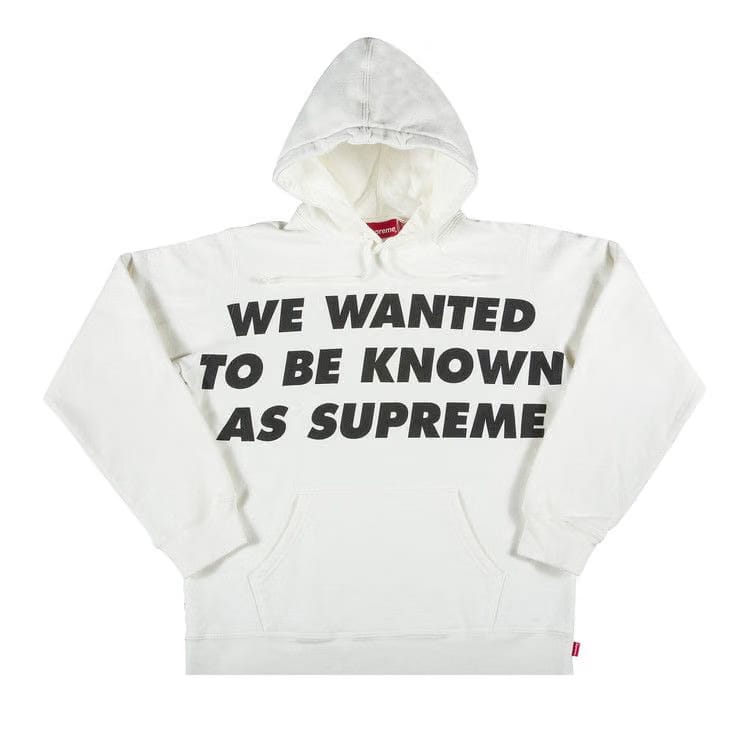 Supreme Known As Hoodie White