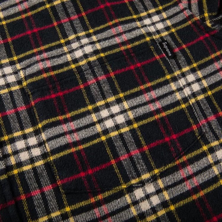 Supreme Tartan Flannel Shirt Black