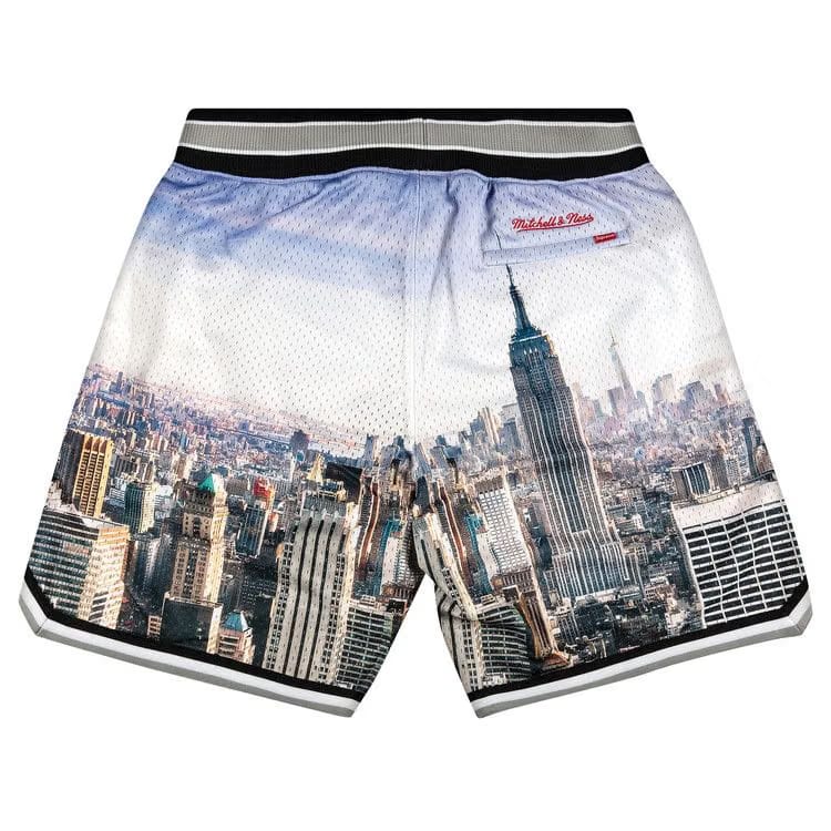 Supreme x Mitchel And Ness Basketball Shorts Skyline