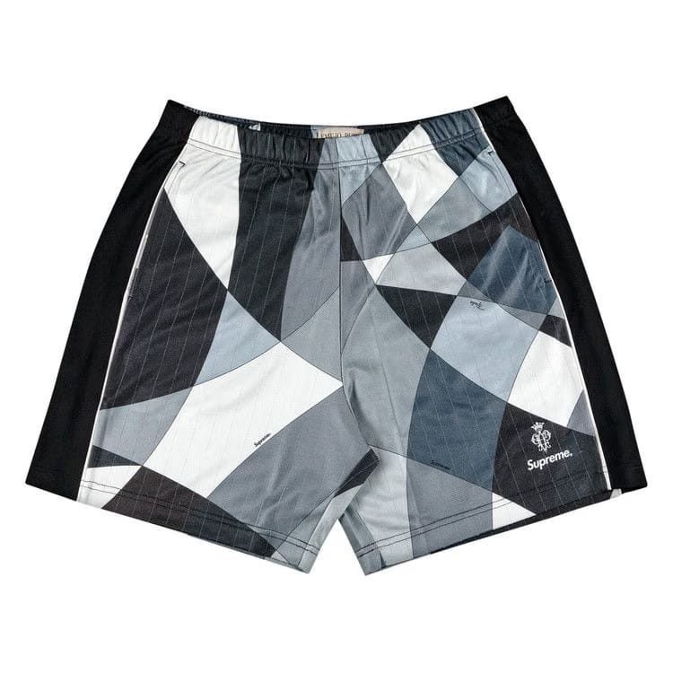 Supreme x Emilio Pucci Soccer Shorts Black
