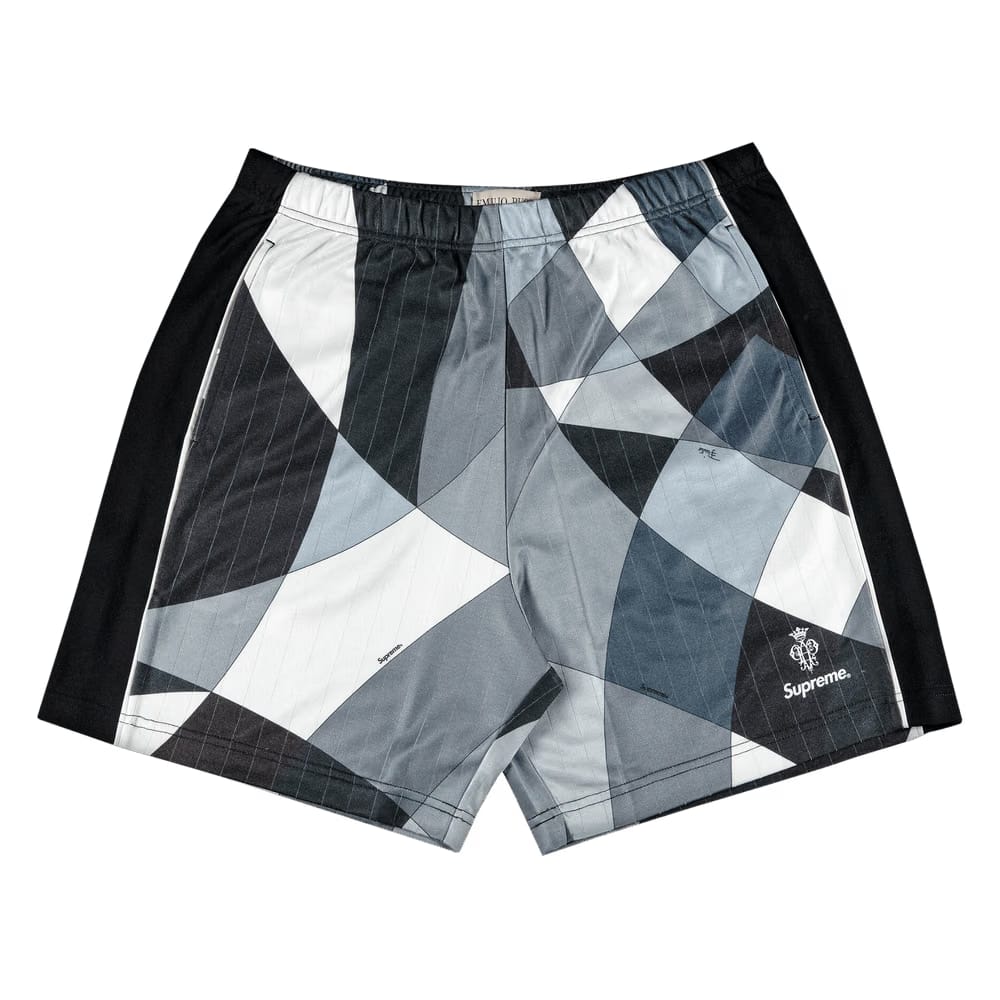 Supreme x Emilio Pucci Soccer Shorts Black