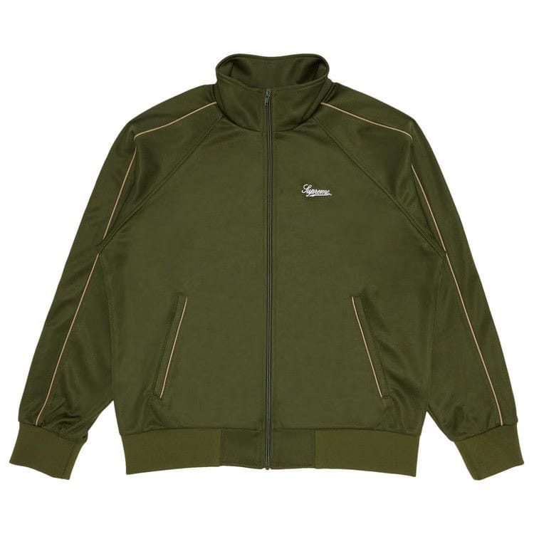 Supreme Tricot Track Jacket Olive