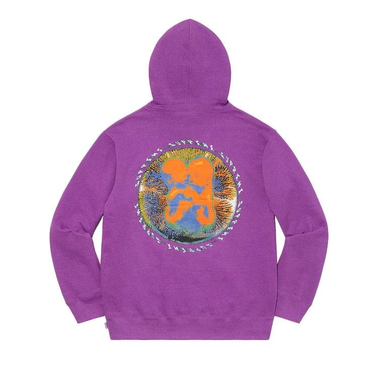 Supreme Embryo Hoodie Violet