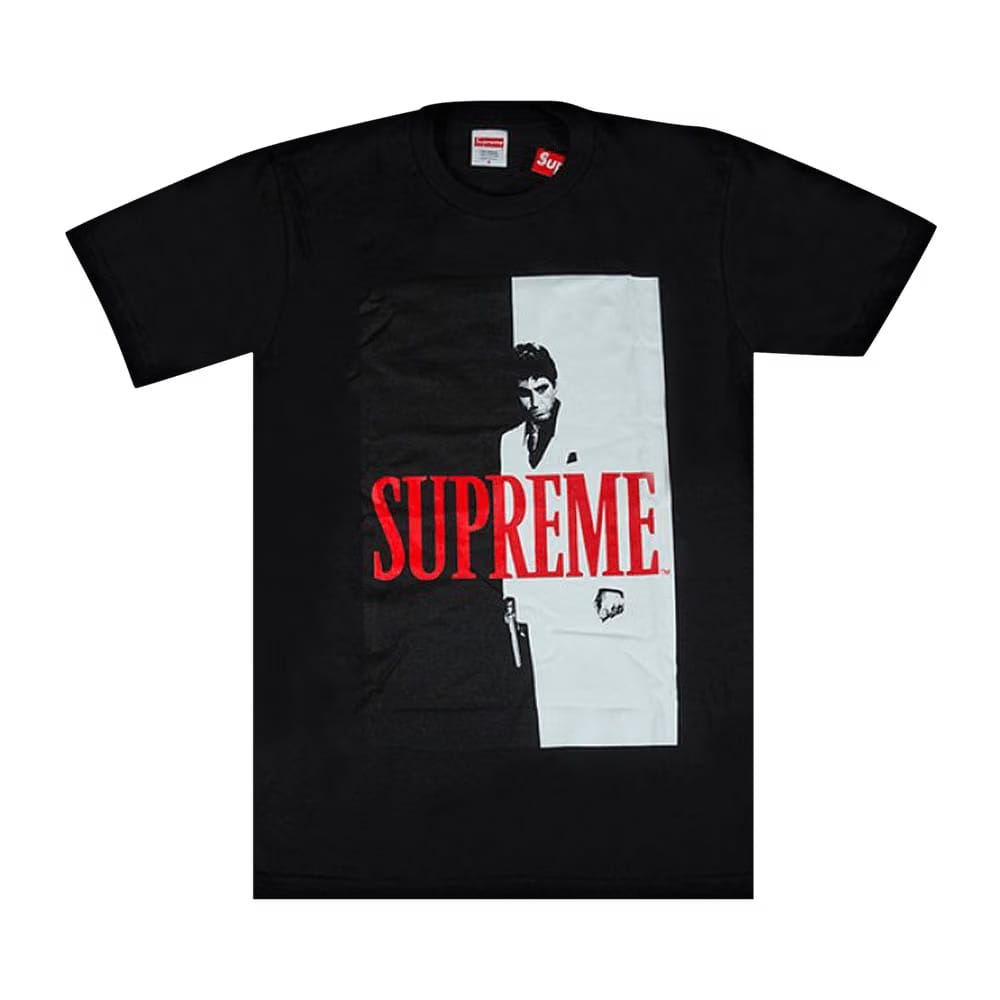 Supreme Scarface Split T-Shirt Black