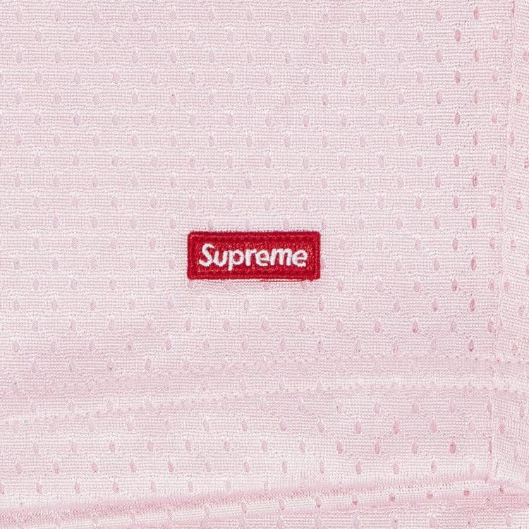 Supreme Small Box Baggy Mesh Shorts Pink