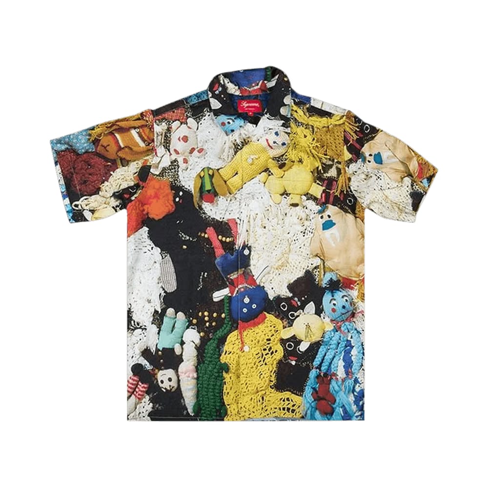 Supreme Mike Kelley More Love Hours Than Can Ever Be Repaid Rayon Shirt Multicolor