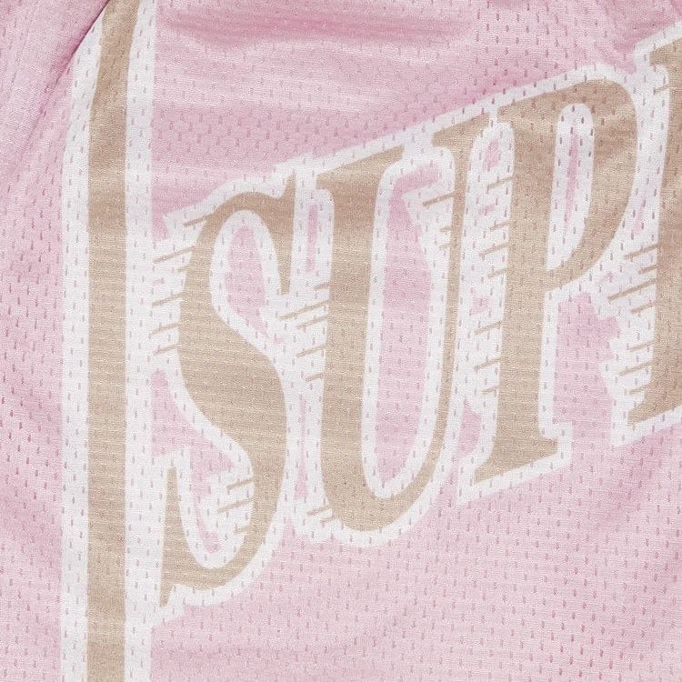 Supreme Slap Shot Baggy Mesh Shorts Pink