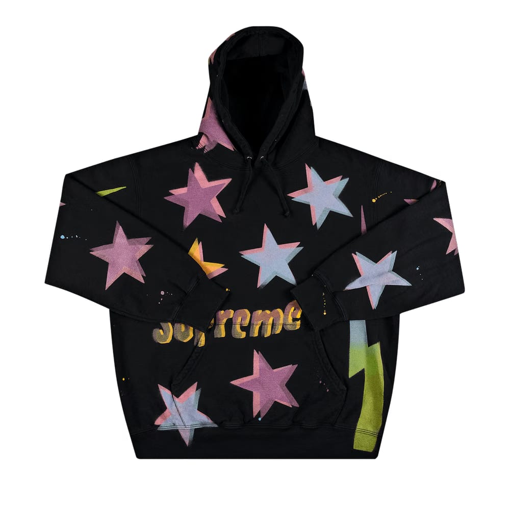 Supreme Gonz Stars Hoodie Black