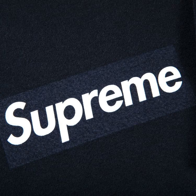 Supreme Box Logo Long-Sleeve T-Shirt Navy