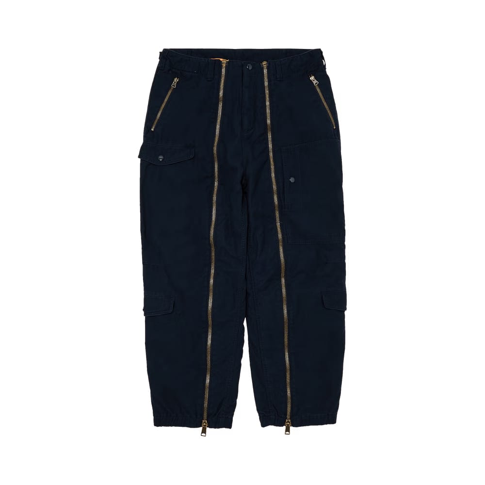 Supreme x Alpha Industries Cotton Twill Flight Pant Navy