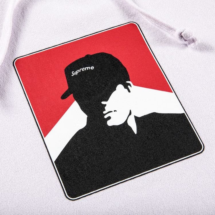 Supreme Portrait Hoodie Light Purple