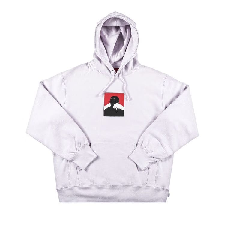 Supreme Portrait Hoodie Light Purple