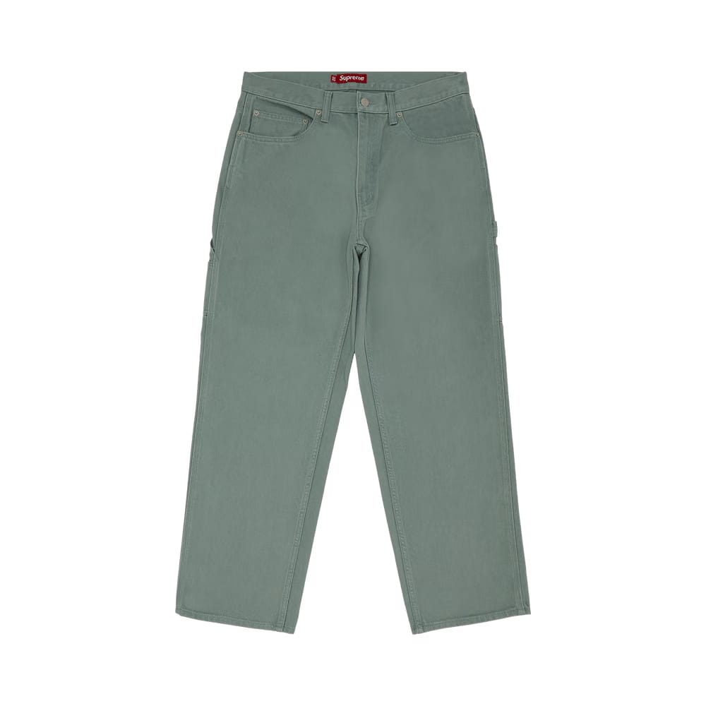 Supreme Denim Painter Pant Mint