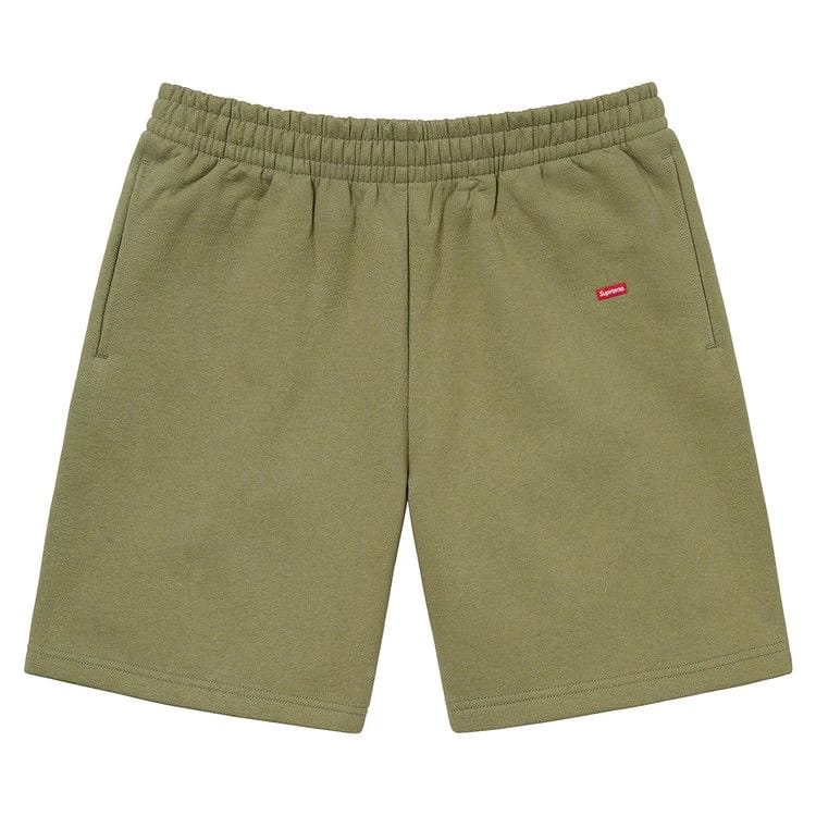 Supreme Small Box Sweatshort Light Olive
