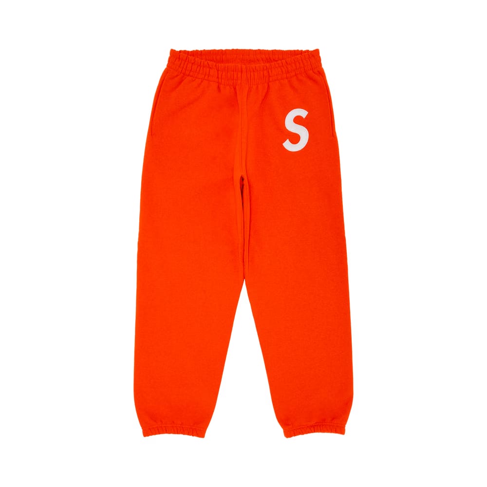 Supreme S Logo Sweatpant Bright Orange