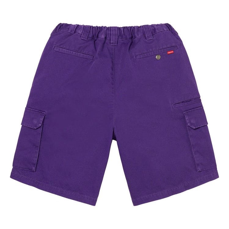 Supreme Cargo Work Shorts Purple