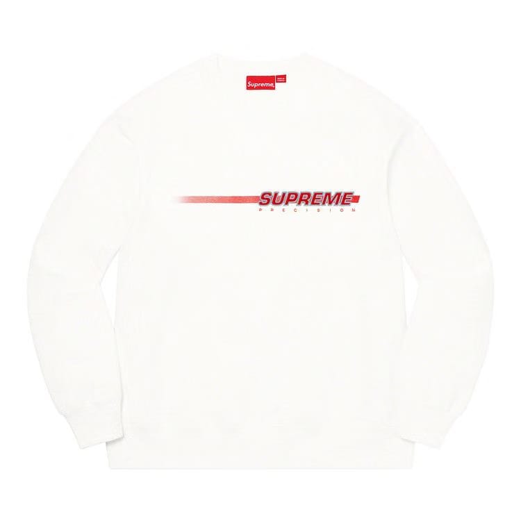 Supreme Precision Crewneck White
