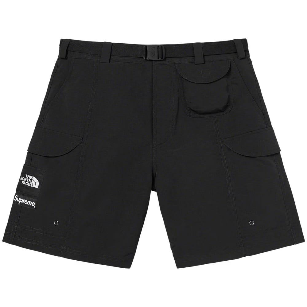 Supreme x The North Face Trekking Packable Belted Shorts Black