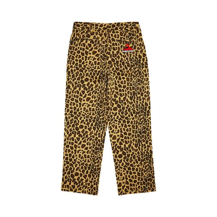 Supreme x Toy Machine Work Pant Leopard