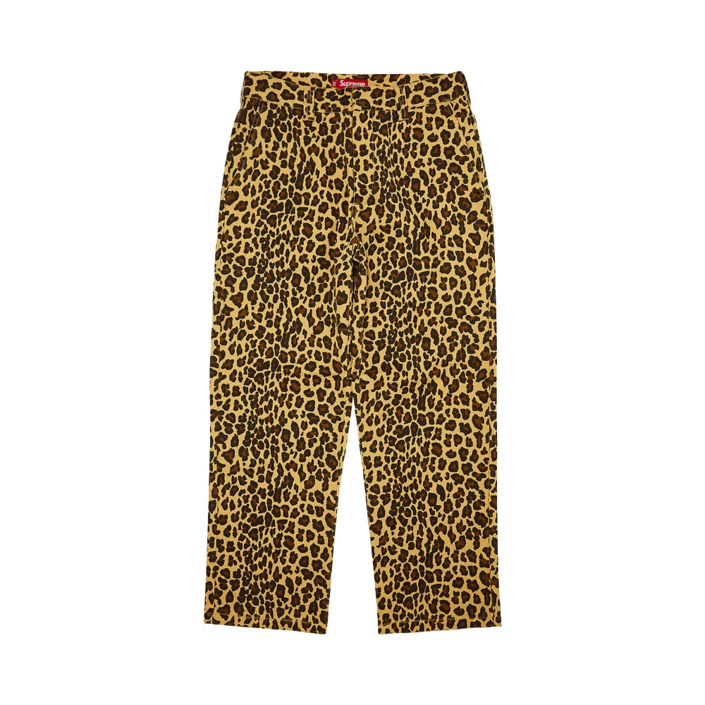 Supreme x Toy Machine Work Pant Leopard