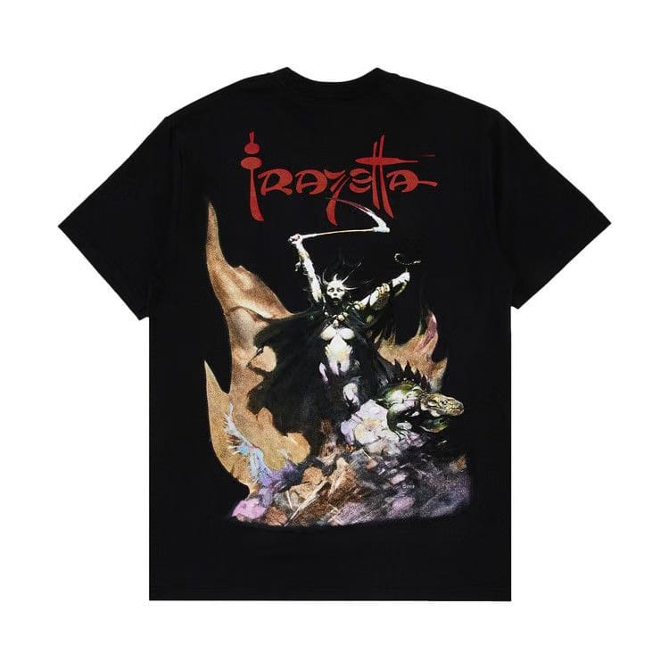 Supreme x Frank Frazetta Woman With Scythe T-Shirt Black
