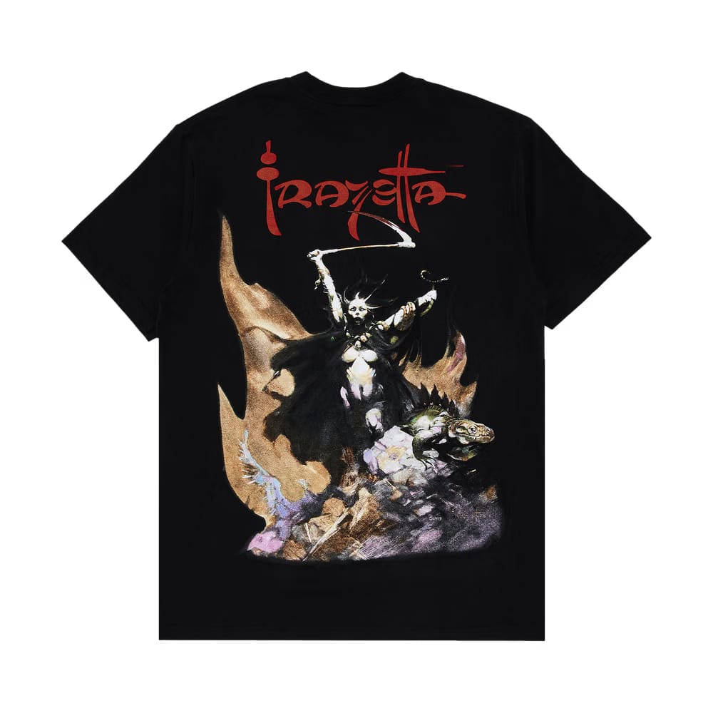 Supreme x Frank Frazetta Woman With Scythe T-Shirt Black