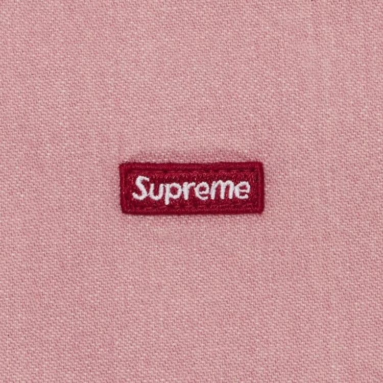 Supreme Small Box Denim Shirt Pink