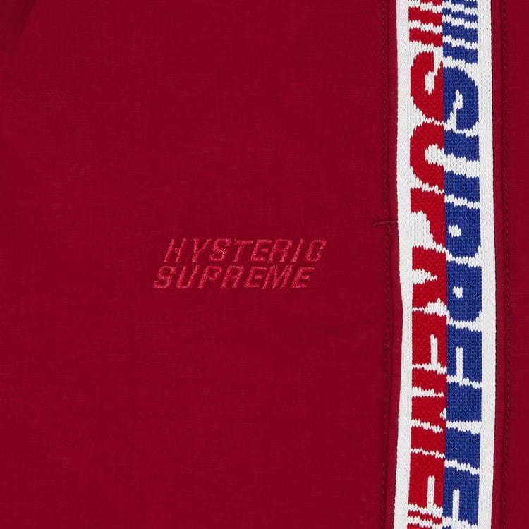 Supreme x HYSTERIC GLAMOUR Track Pant Red