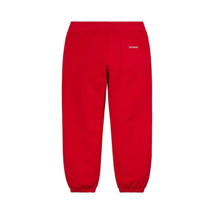 Supreme x Swarovski S Logo Sweatpant Red