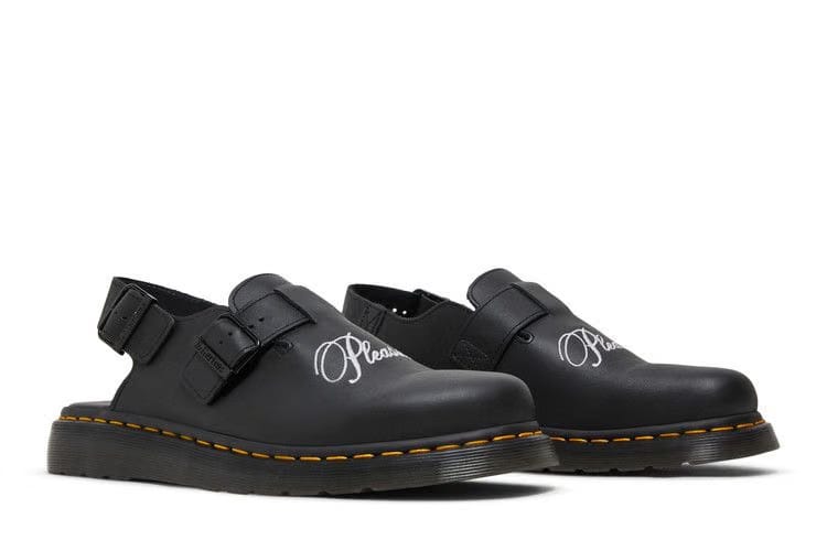 Dr. Martens Pleasures x Jorge Leather Mule Black
