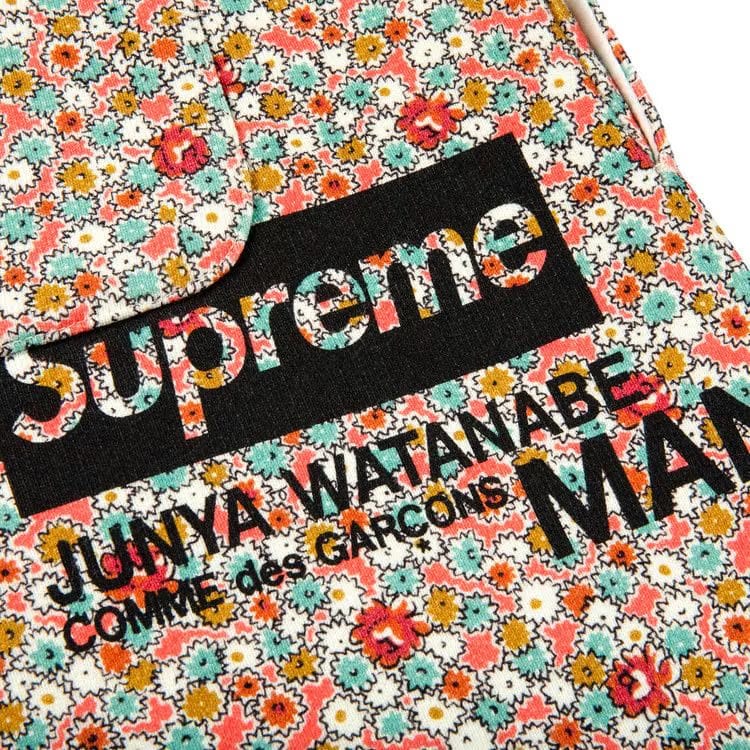Supreme x Junya Watanabe x Comme des Garçons MAN Sweatpant Pink Flowers