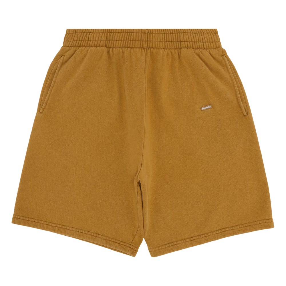 Supreme Overdyed Small Box Sweatshort Sand