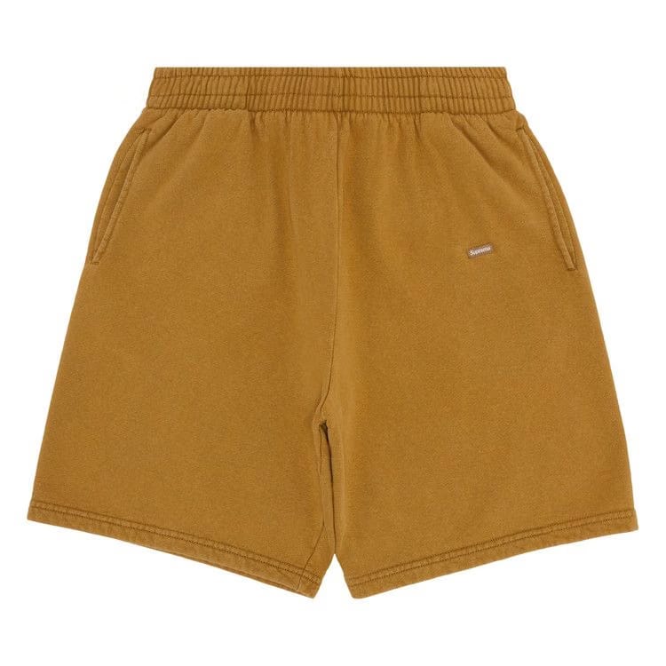 Supreme Overdyed Small Box Sweatshort Sand