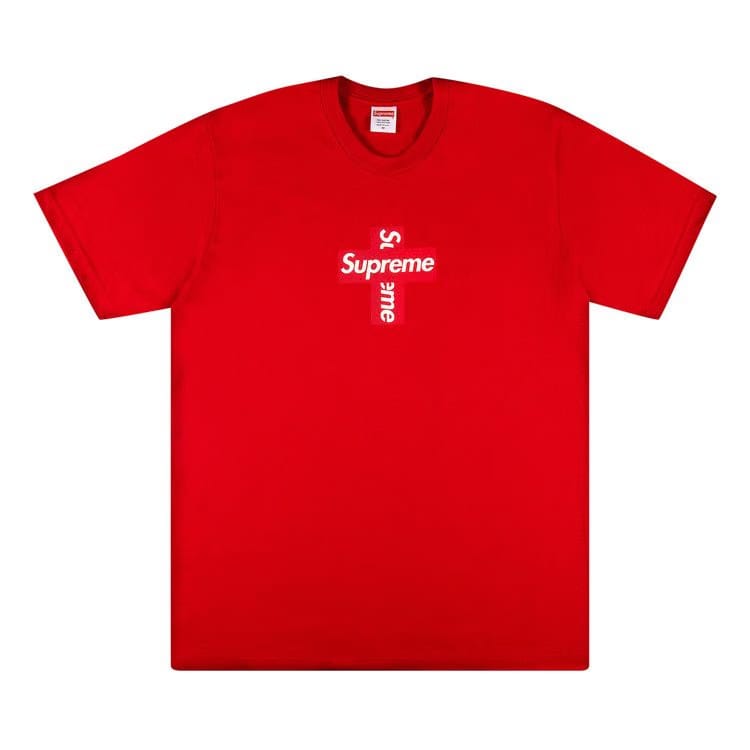 Supreme Cross Box Logo T-Shirt Red