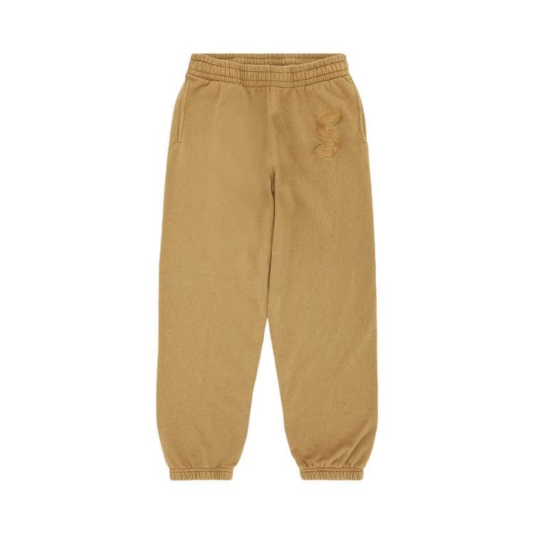 Supreme Overdyed S Logo Sweatpant Tan
