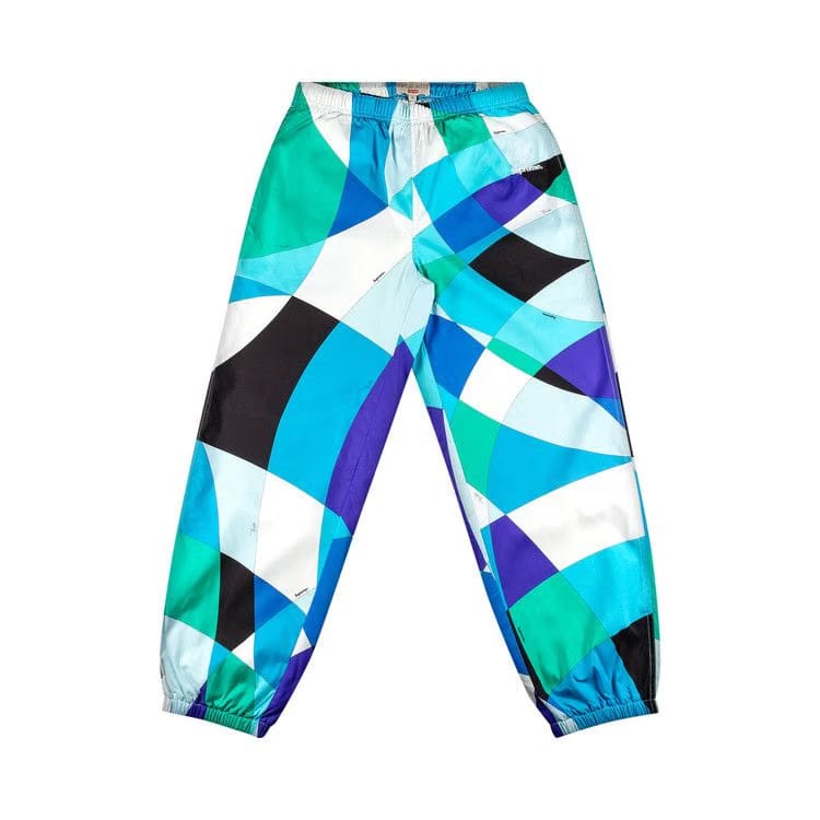 Supreme x Emilio Pucci Sport Pant Blue