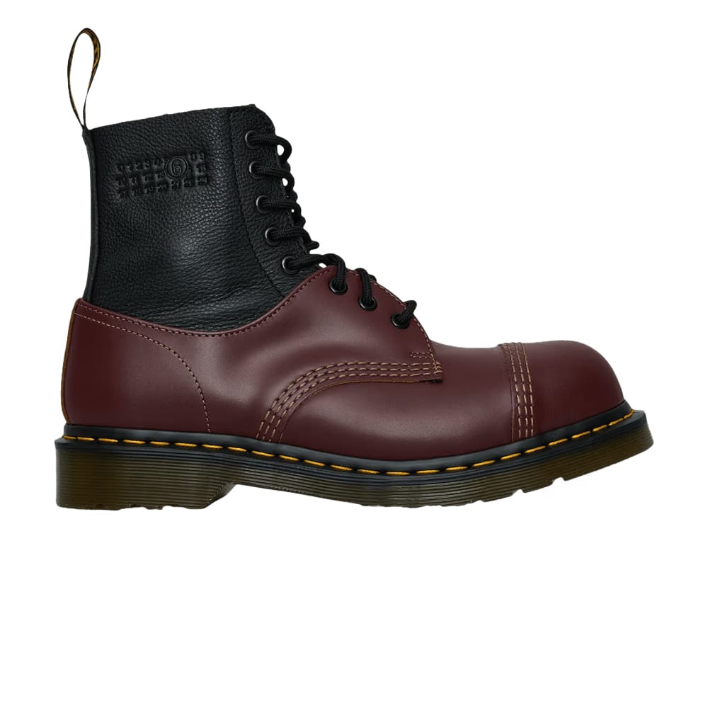 Dr. Martens MM6 Maison Margiela x 1460 Twisted and Reimagined Oxblood Black