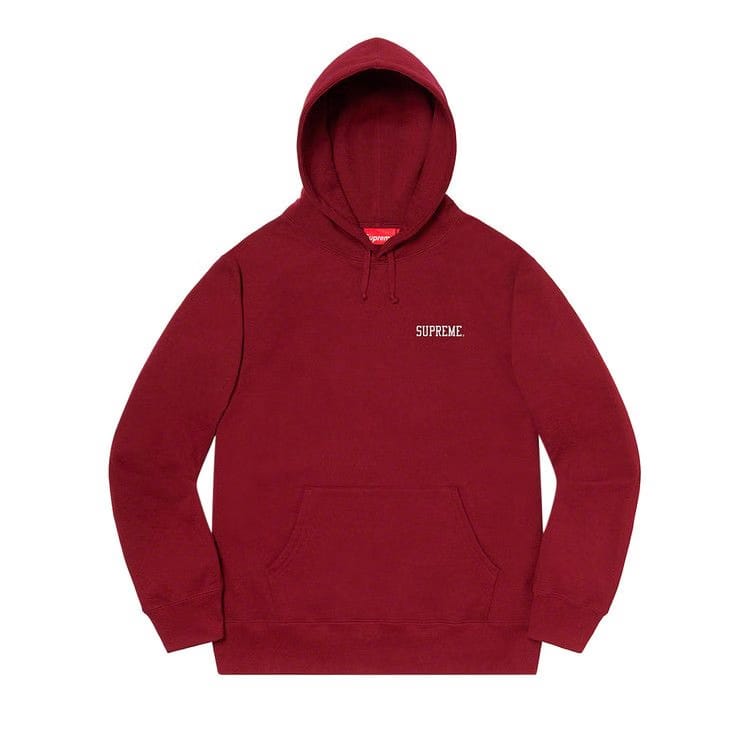 Supreme x Joel-Peter Witkin Sanitarium Hoodie Cardinal