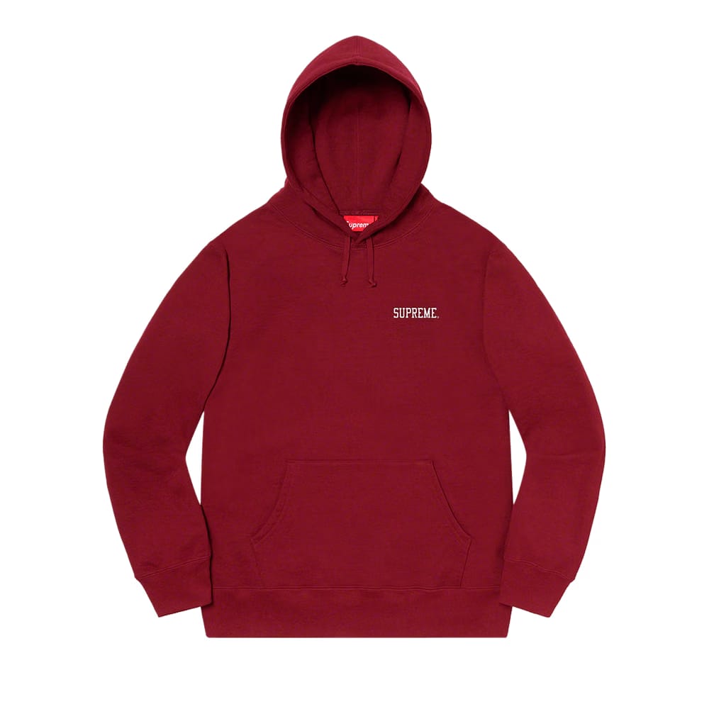 Supreme x Joel-Peter Witkin Sanitarium Hoodie Cardinal