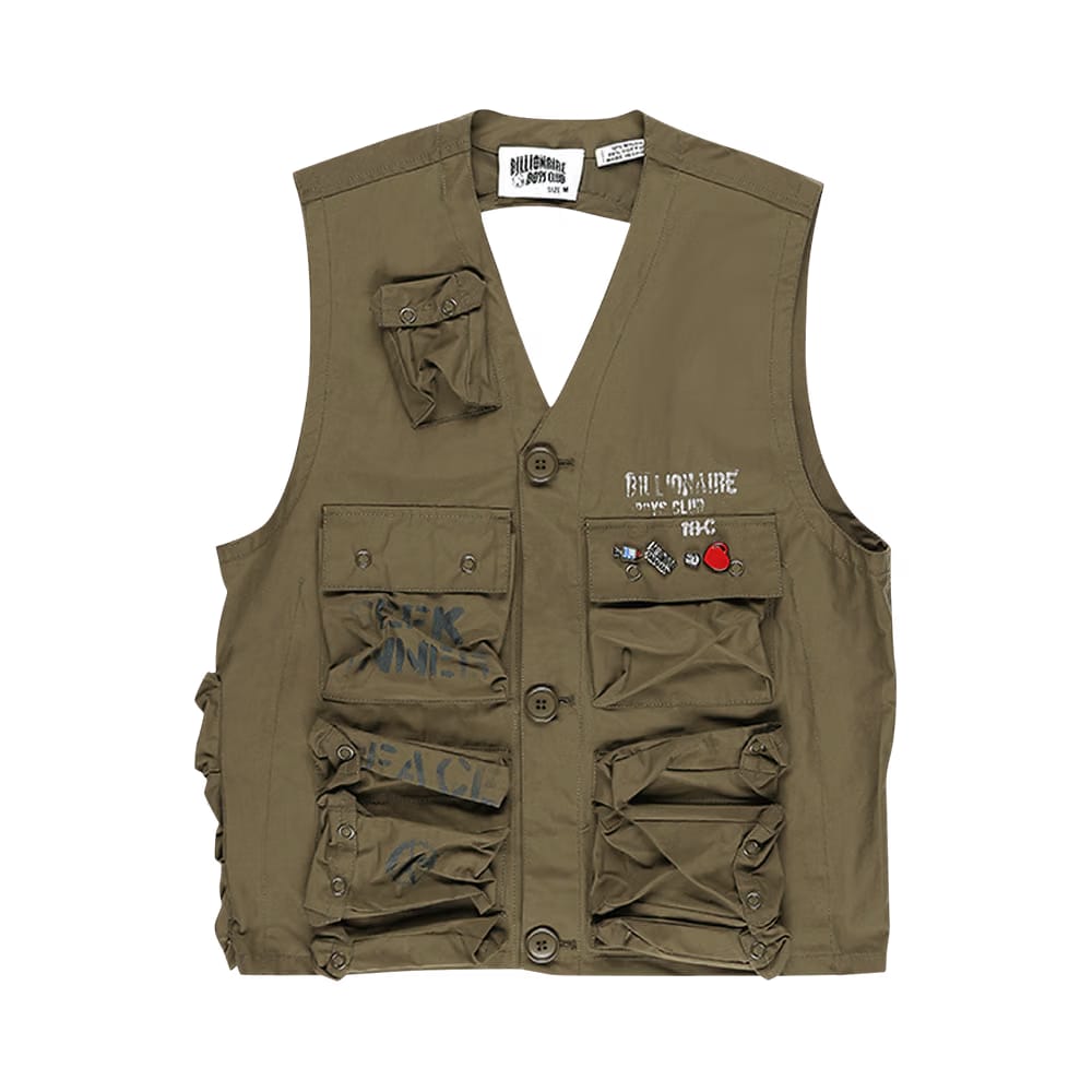 Billionaire Boys Club C-1 Vest Loden Green