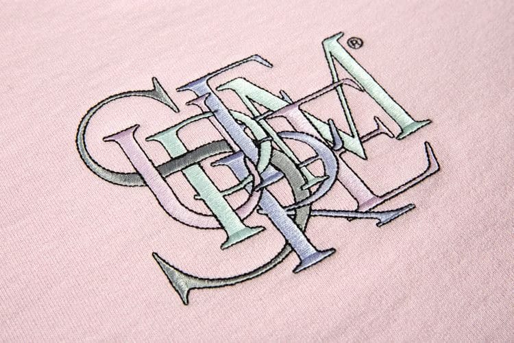 Supreme Overlap Crewneck Light Pink