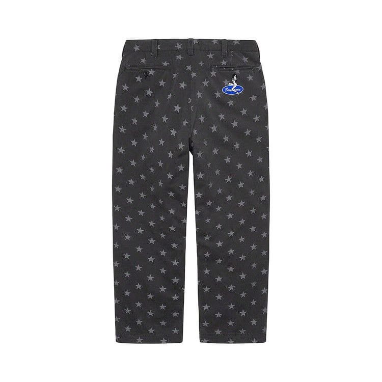 Supreme Chino Pant Grey Stars