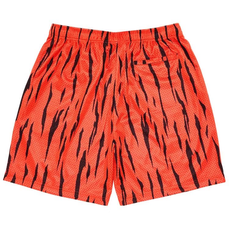 Supreme Small Box Baggy Mesh Shorts Tiger