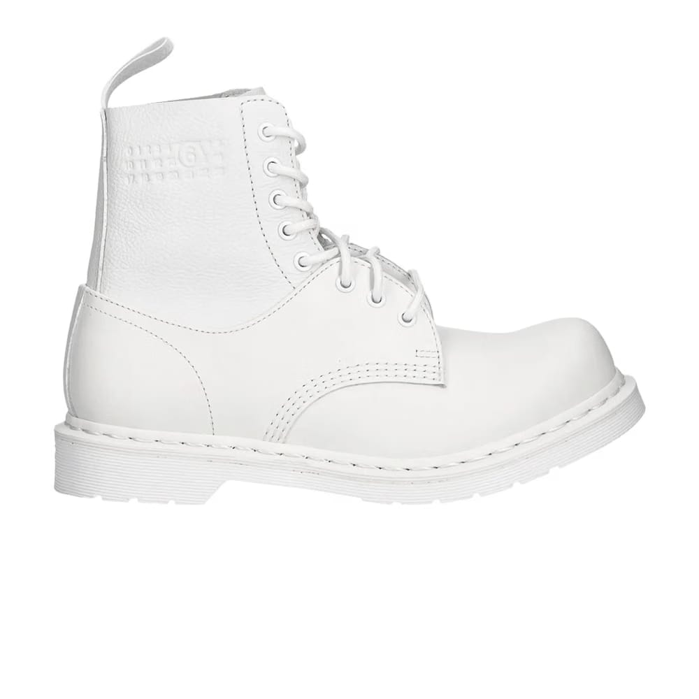 MM6 Maison Margiela x Dr. Martens 1460 Twisted and Reimagined White