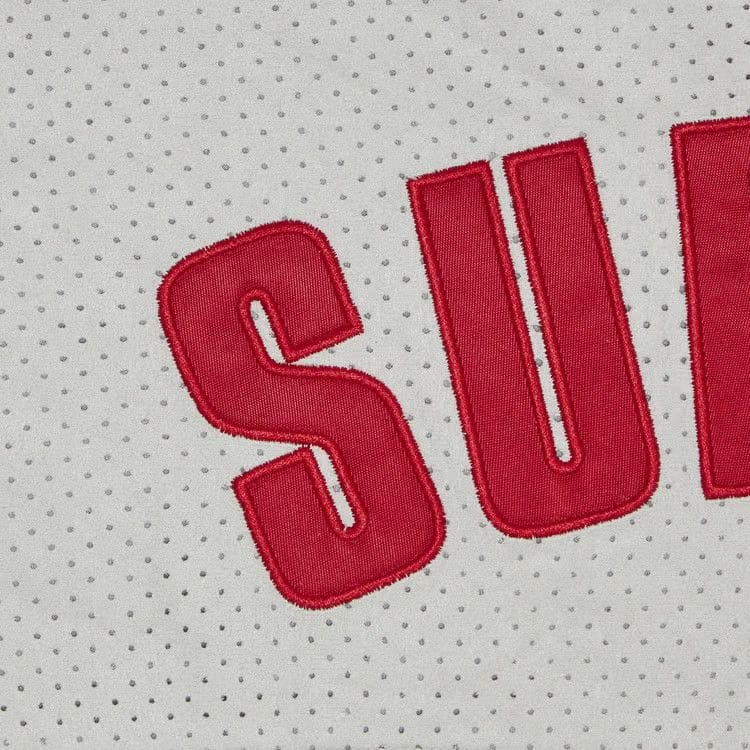 Supreme Ultrasuede Mesh Shorts Grey