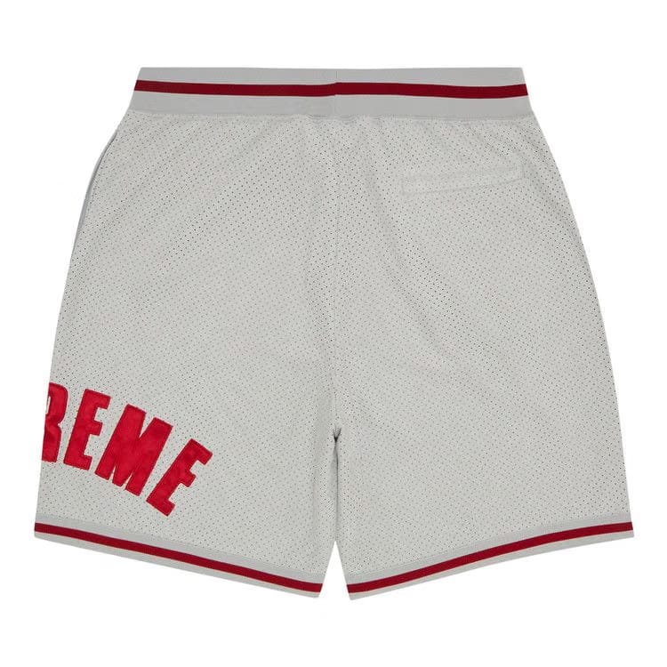 Supreme Ultrasuede Mesh Shorts Grey