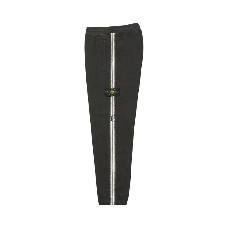 Supreme x Stone Island Stripe Sweatpant Black